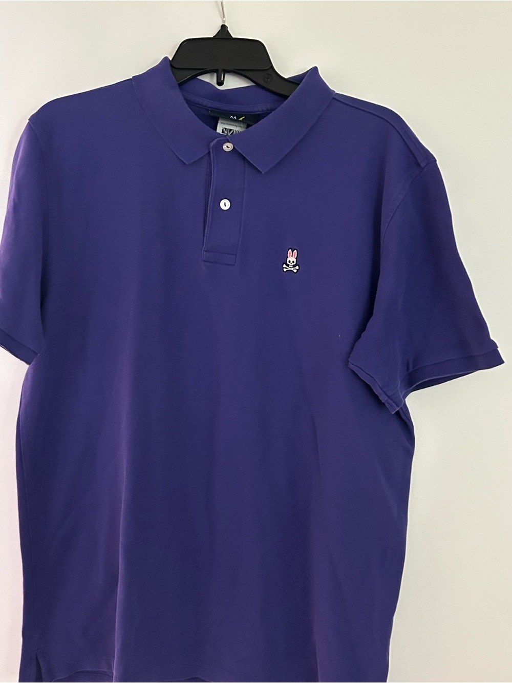 Psycho Bunny Purple Short-Sleeve Polo
